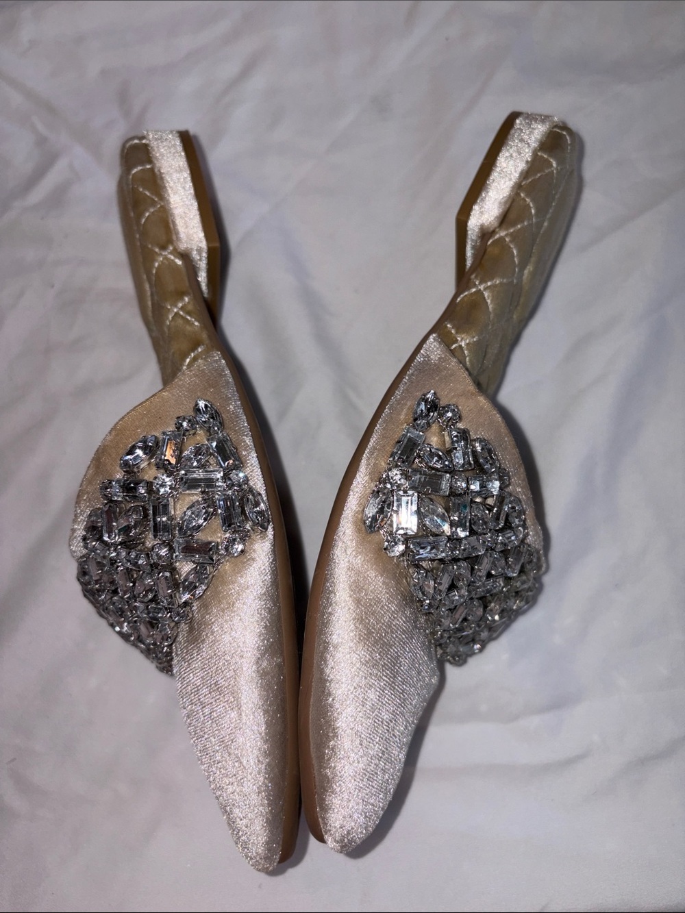 Birdies Velvet Slippers The Songbird Snow Crystal - Picture 4 of 6